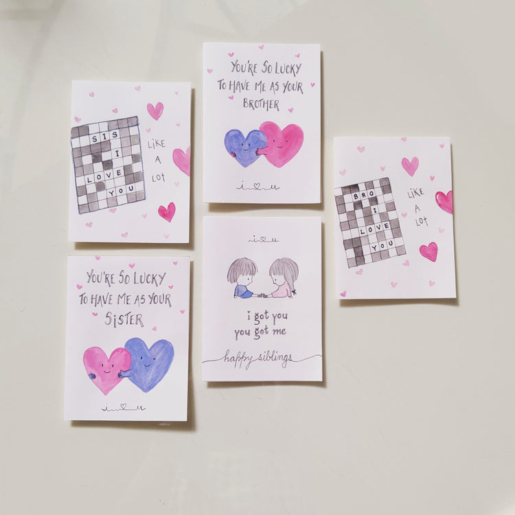 Brother Sister Cards