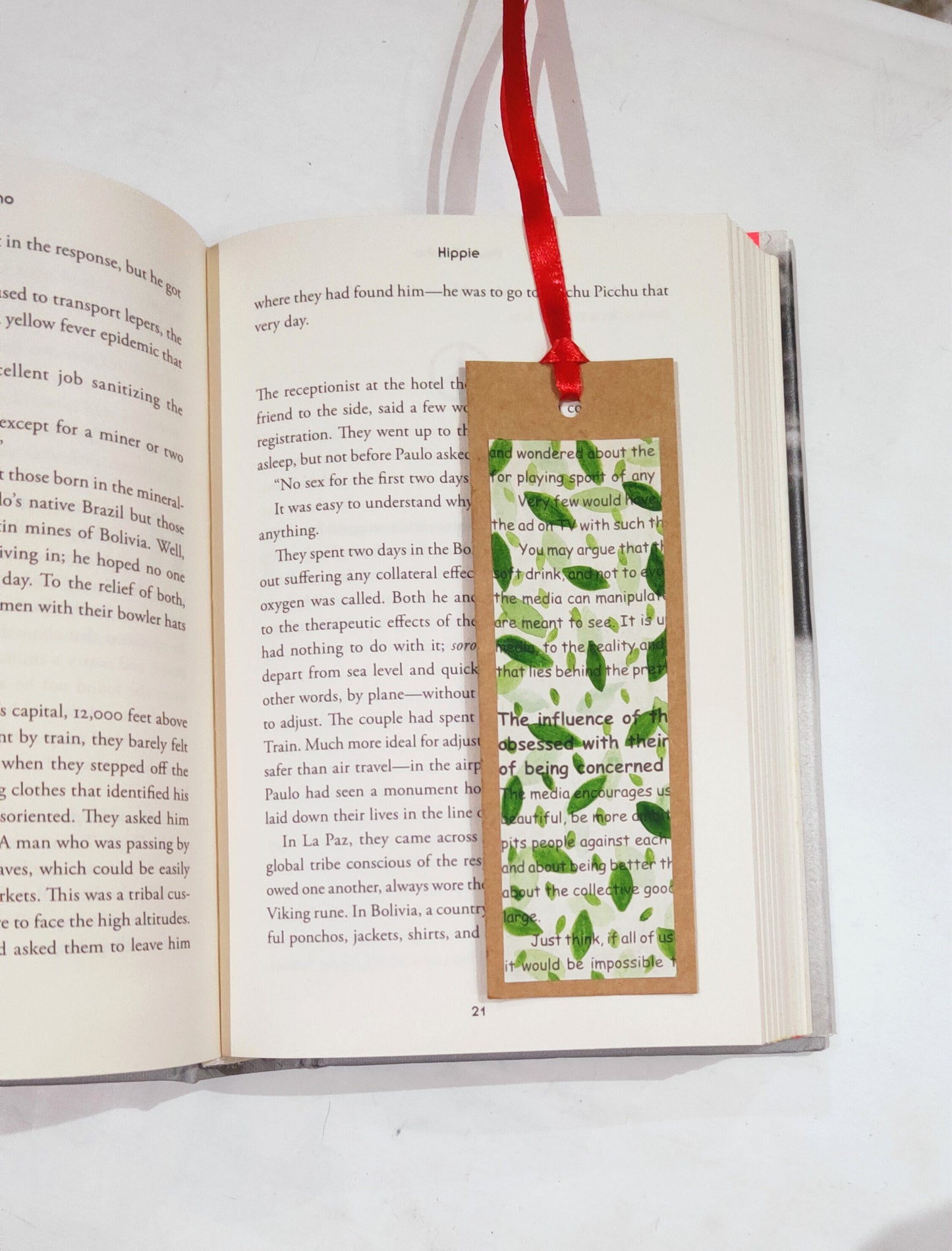 The Leafy Bookmark