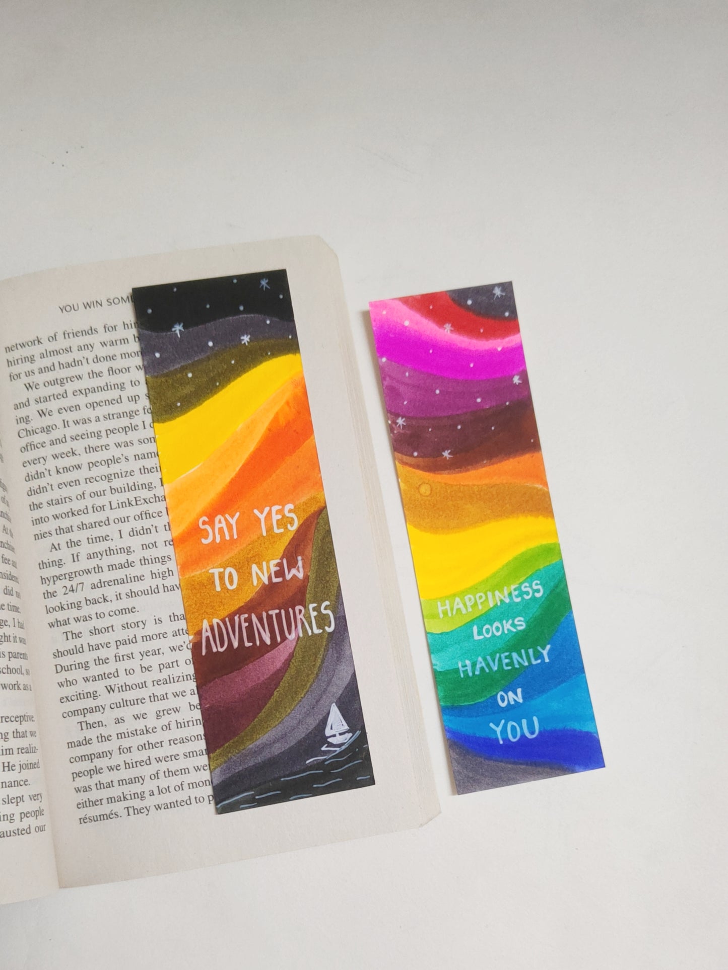 The Calm Bookmarks