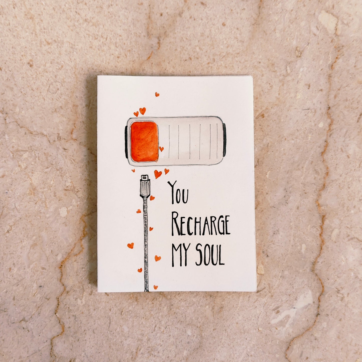 You recharge my soul Card