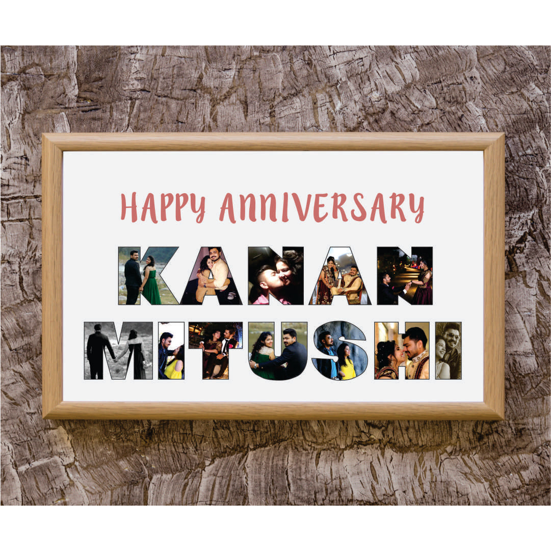 Picture in Letter Frame