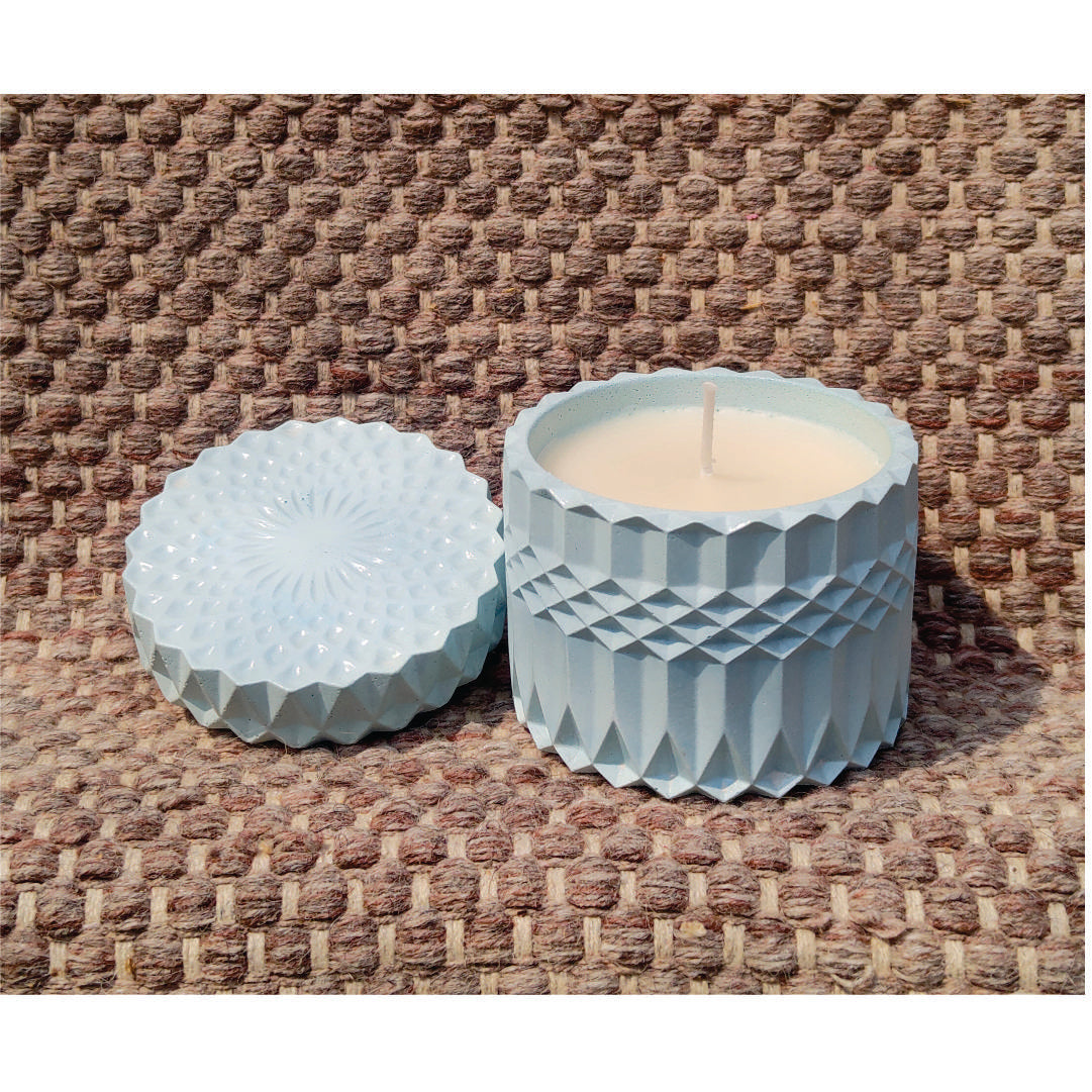 Concrete Exotica Lid Candles