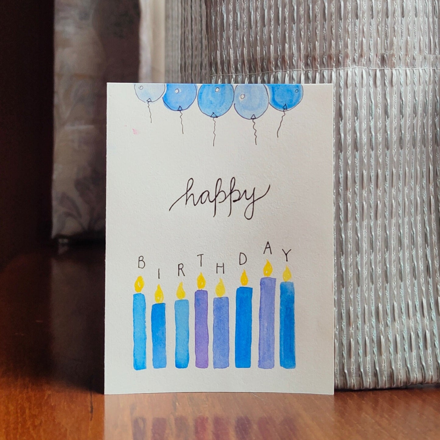 Candle: Happy Birthday Card