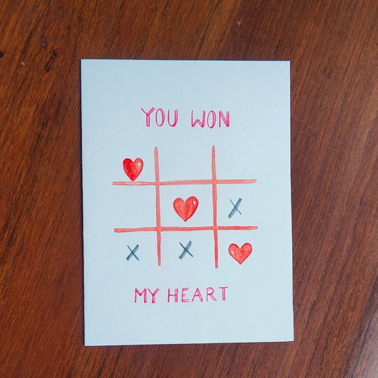 You Won My Heart Card