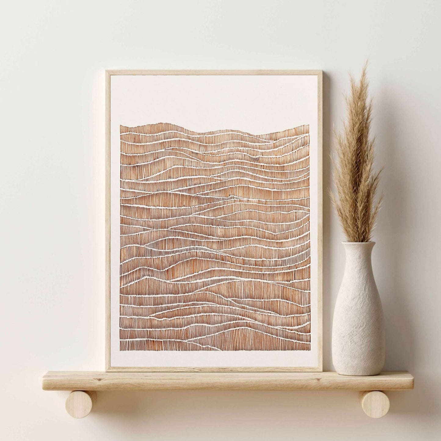 Earthy Tapestry of Waves