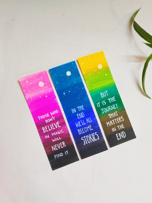 The Calm Bookmarks